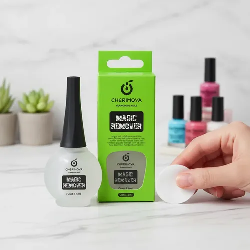 10 Removedores Mágicos De Esmaltado Semipermanente Cherimoya