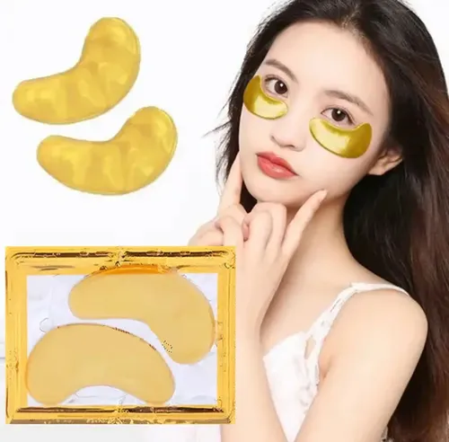 Parches Para Ojos Ojeras Colágeno Oro Arrugas 100 Pares Mz22