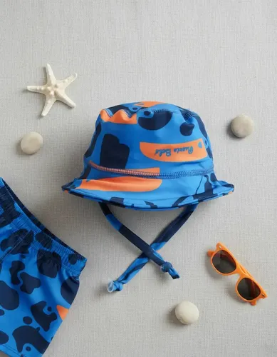 Gorro Infantil Tela Malla Bebe Niño Piluso Con Protección Uv Color Tucanes Talle 4