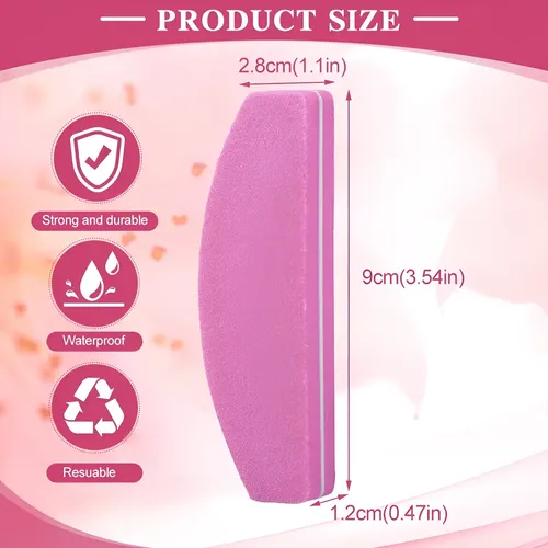 Kit De 40 Mini Limas Sponge For Uñas Manicure