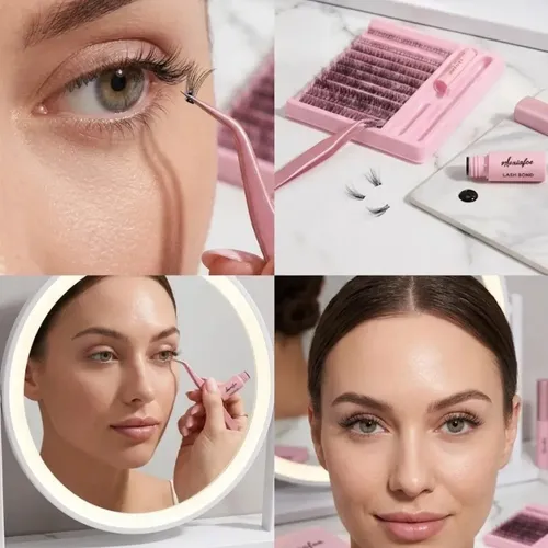 Profesional De Pestañas Ramillete Moxiaojie Eyelash N2 Mix 8-16mm 30p/d