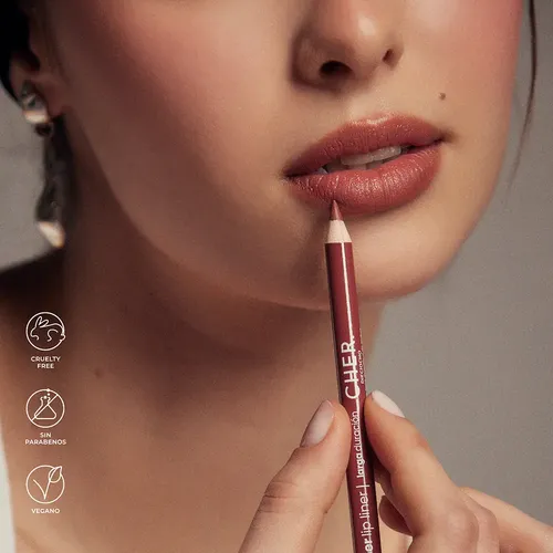 Delineador De Labios Plumber Cher Dieciocho Makeup Color Peachy Dream