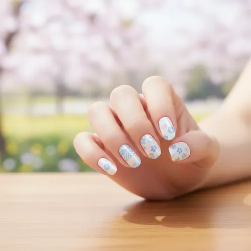Pack X5 Stencils Cherrycoco Nail Art Varios Modelos