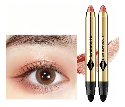 Utensilio Maquillaje Ojos Barra Sombra Con Punta Difuminante