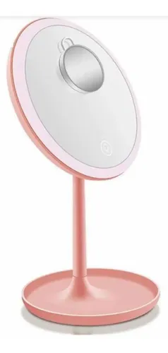 Espejo Luz Led Táctil Brillo Regulable Con Aumento 5x Makeup