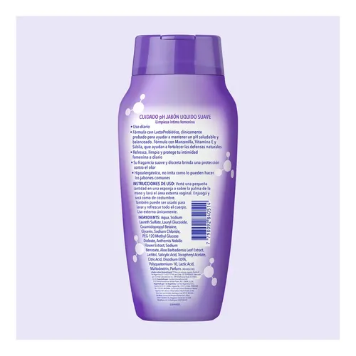 Dermo Vagisil Cuidado Ph Jabon Liquido Femenino 240ml X2