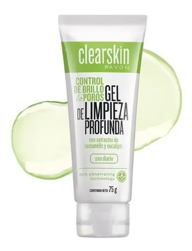 Gel De Limpieza Facial Puntos Negros Poros Avon Clearskin
