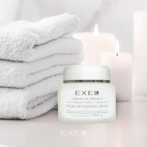 Crema Nutritiva Con Colageno, Elastina Y Vit E Exel X 80 Ml Tipo de piel Seca