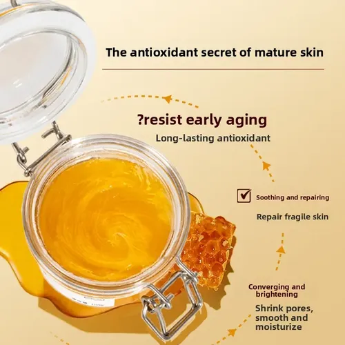 Mascarilla Nutritiva De Miel De Jalea Real, Hidratante Para,
