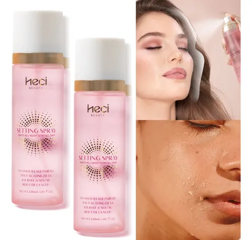 Spray Fijador De Maquillaje Neci Beauty 120 Ml Rosa