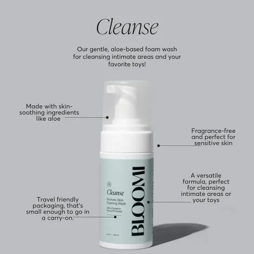 Espuma Íntima Bloomi Cleanse Aloe Vera 100ml