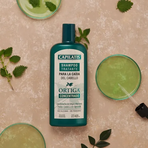Capilatis Shampoo Tratante Secos Ortiga Concentradox 420ml