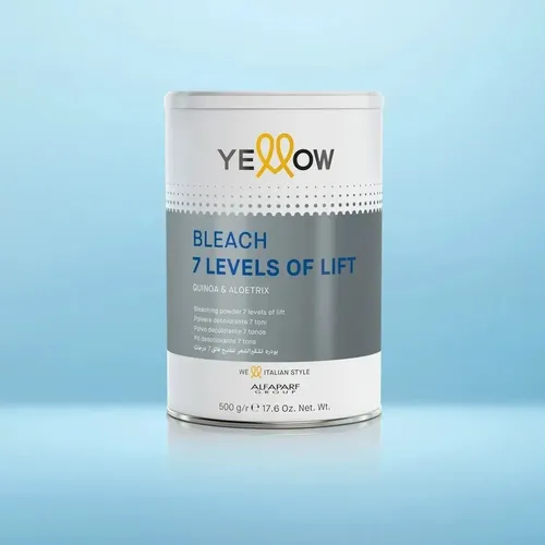 Yellow Kit Bleach Pouch Polvo Decolorante 7 Tonos 3u 20g