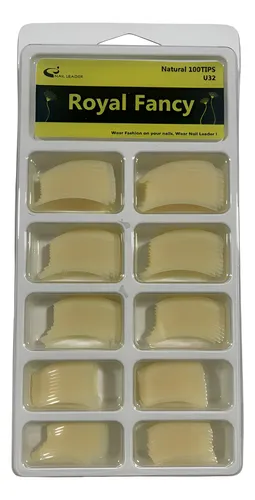 Tips Para Uñas Medianos X100 Natural U32