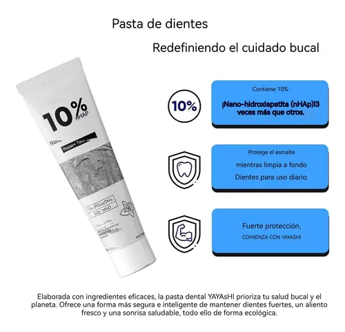 Cq Dentífrico Reparador Nano Hidroxiapatita 10% Rk