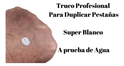 Máscara De Pestañas Blanca Duplica Pestañas Tendencia Tei