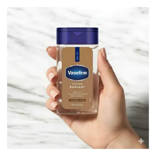 Vaseline Cocoa Radiant Body Oil 50ml Tamaño Viaje Manteca De
