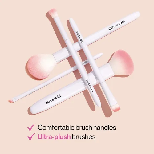 Set De Brochas Wet N Wild: Brocha Para Corrector Y Brocha Gr