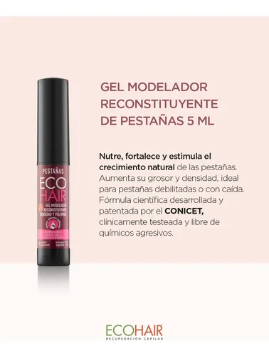Eco Hair Gel Modelador Cejas Y Pestañas Kit Miradas