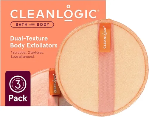Exfoliador Corporal Doble Textura Redondo X3 Para Piel Suave