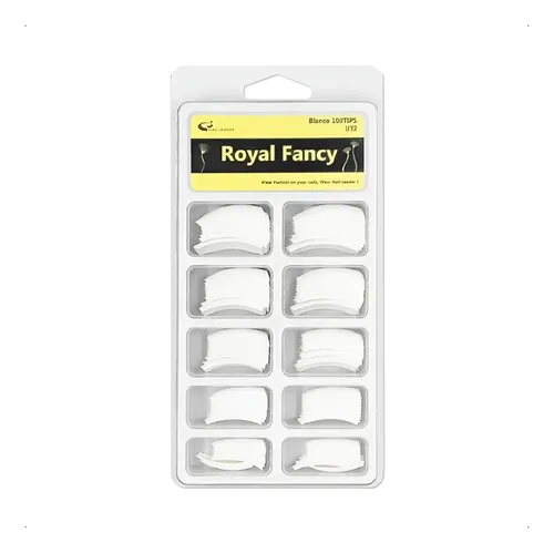 Nail Leader Royal Fancy Tips Medianos Para Uñas U32 100u