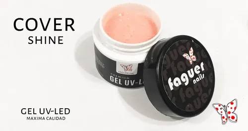 Gel Cover Shine Uv Led Dual Uñas Gelificadas Faguer Nails