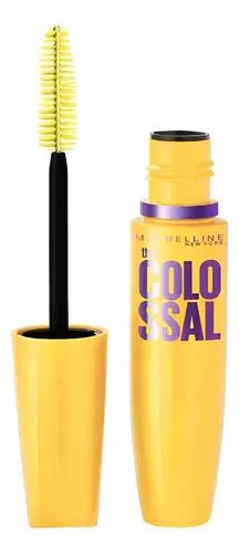Máscara De Pestañas Maybelline The Colossal Negro Lavable