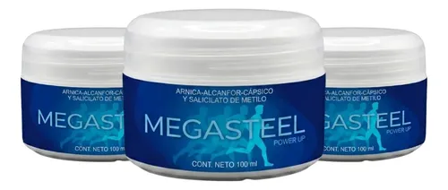Megasteel Crema Artrosis Rodilla Movilidad Rapida 100ml 3×2
