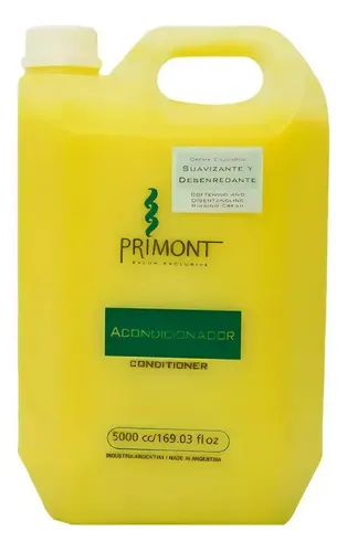 Acondicionador suavizante y desenredante Primont 5000mL