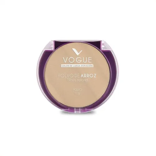Polvo Compacto Vogue Arroz Vainilla 11g Mate