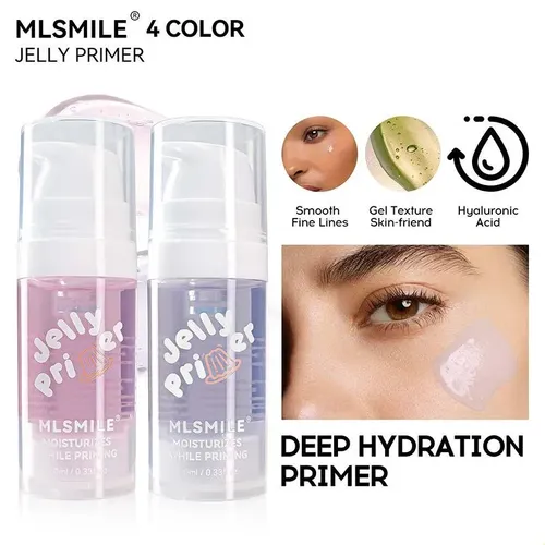 Prebase De Maquillaje En Gelatina De 4 Colores De Larga Dura