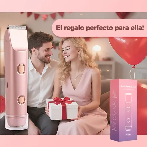 Depiladora Bikini For Mujer Doble Cabeza Eléctrica 2in1 Rt