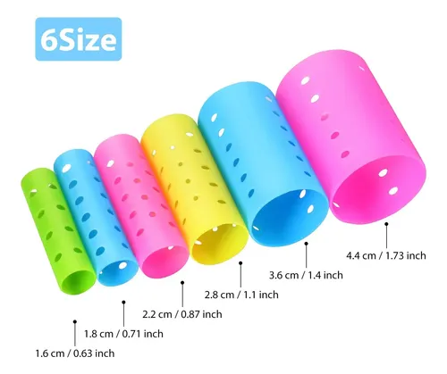 Set De Rulos De Pelo De 141 Piezas Con Clips Para Rizar Y Pe