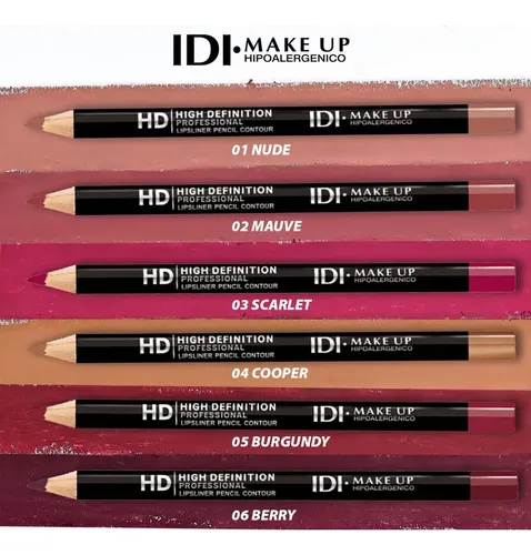 Idi Hipoalergénico Lápiz Delineador De Labios 03 Scarlet