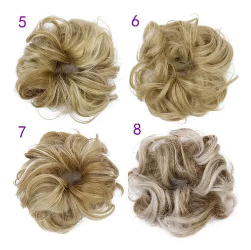 Postizo De Moño Con Coleta Para Mujer Accesorios Cabello