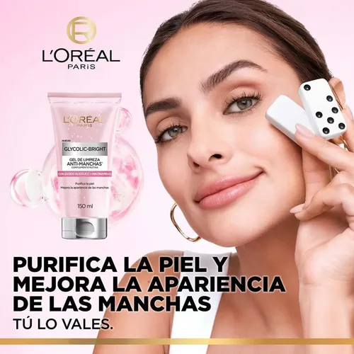 Gel De Limpieza Anti Manchas Glycolic Bright Loreal P. 150g