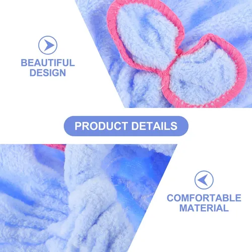 Gorro De Microfibra Para Secar Cabello Rápido En Baño