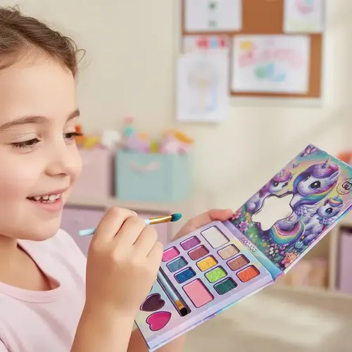 Pupa Maquillaje Infantil Unicornio Set Sombras Y Brillos
