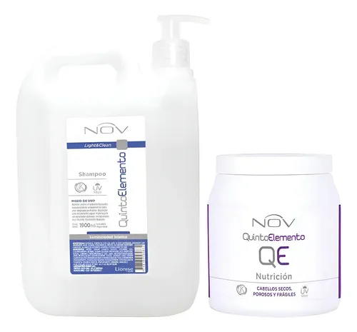 Kit Quinto Elemento Nov Cabello Seco Shampoo + Mascara