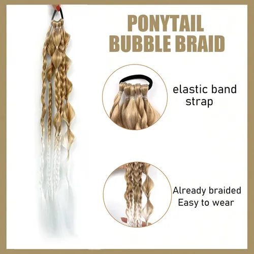 Corbata Elástica Para Extensiones De Cabello En Forma De Col