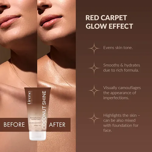 Crema Corporal Y Facial Lirene Perfect Tan Coco 150ml