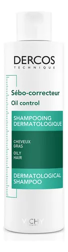 Shampoo Vichy Dercos Thechnique Sebo-Corrector en botella de 200mL por 1 unidad de 200mL
