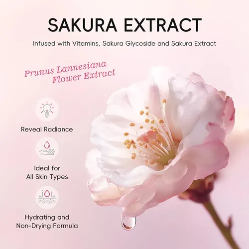 Bálsamo Limpiador De Maquillaje Sakura, Removedor Hidratante