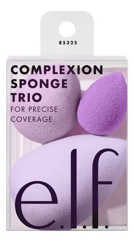 Set De Esponjas De Maquillaje E.l.f. Bellamente Precisas Par