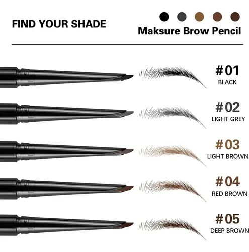 Lápiz Para Cejas Microblading Maksure 0,1 Mm Resistente