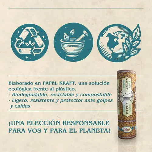 Protector Labial Vegano Vainilla Y Canela Para Labios Secos