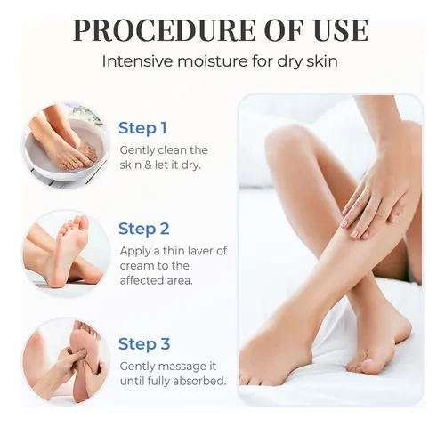 Crema Hidratante Para El Cuidado De Los Pies, Pomada Agrieta