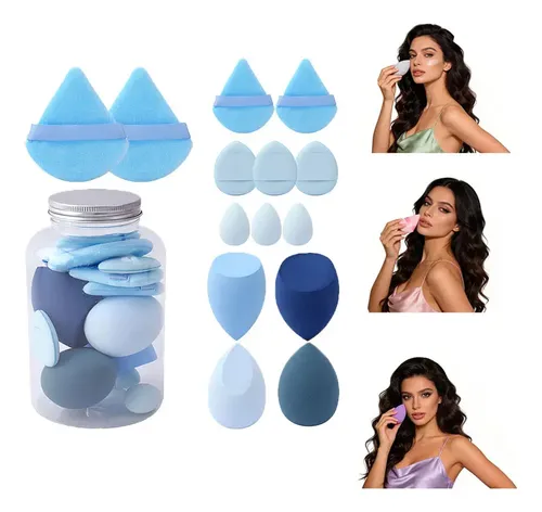Kit 14 Esponjas De Maquillaje Beauty Blender En Polvo Style5