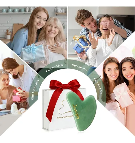 Piedra Gua Sha Verde Aventurina Premium Para Rostro