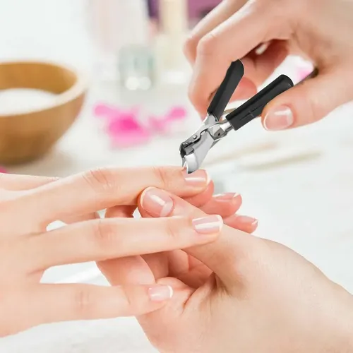 Cortaúñas Ancho Para Mujer Cortauñas Multifuncional Negro
